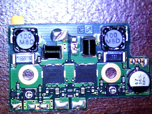 nuova versione della piastra finali